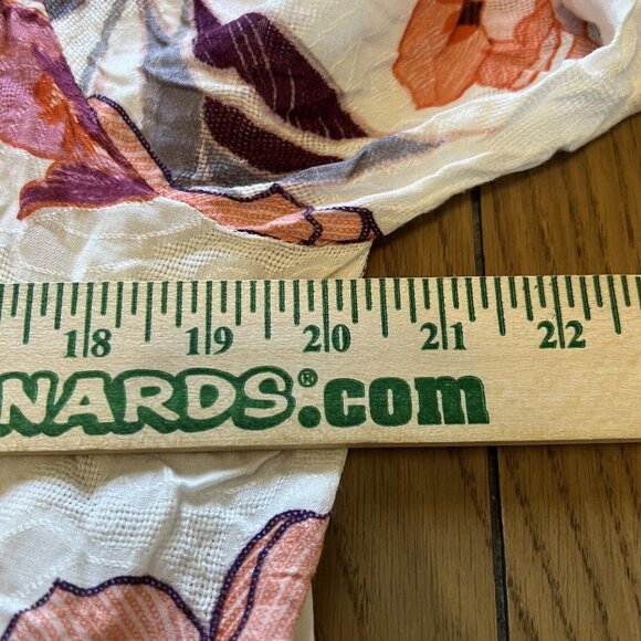 Oddy Mesh Lace Duster Cardigan Size M/L Colorful Sleeveless Boho Peasant Crochet - Picture 4 of 11